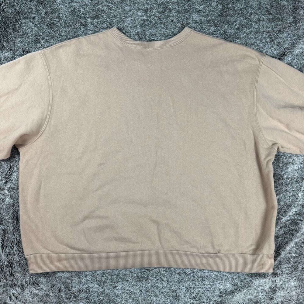 Hollister Crewneck Sweatshirt Women's XL Beige - Picture 6 of 6